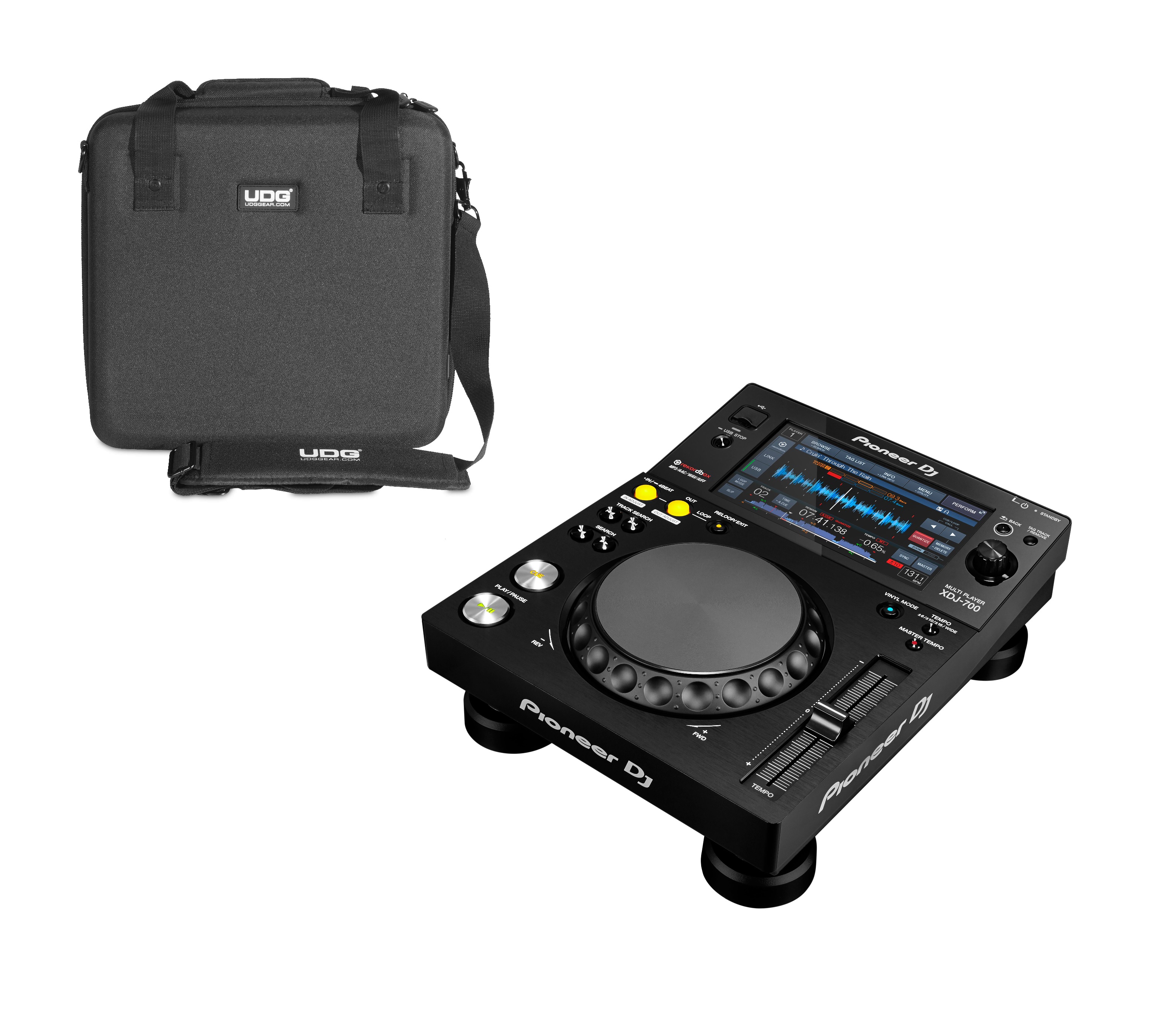 Pioneer Dj Xdj-700 + Housse Udg - Case/flight/decksaver - Variation 1