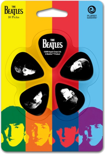 Planet Waves 10 Picks Collector The Beatles Stripes - 1cab4-15bt2 - Plectrum - Main picture