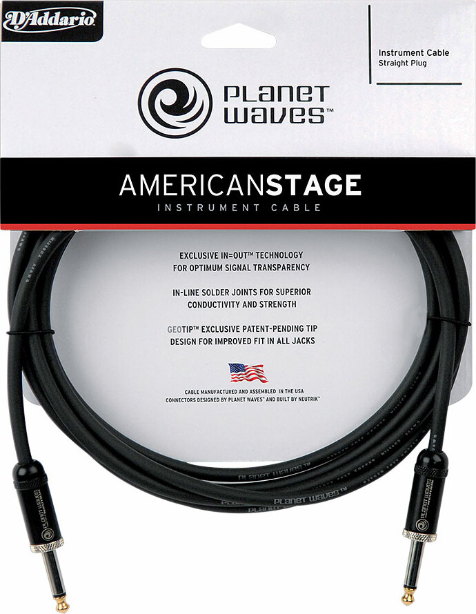 Planet Waves American Stage Jack-jack - 6m (20') - Kabel - Main picture