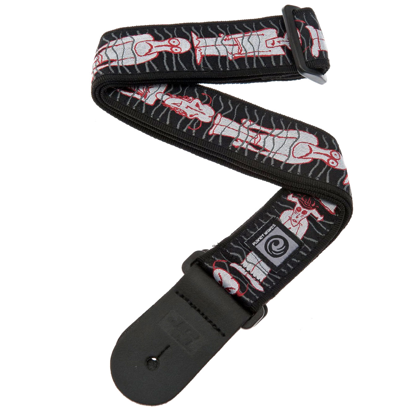 Planet Waves Joe Satriani Nylon Woven Creatures 50js10 - Gitaarriem - Variation 1