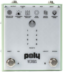 Reverb/delay/echo effect pedaal Poly effects Verbs Reverb