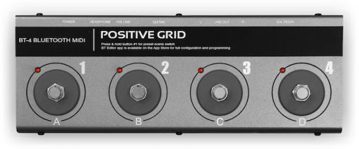 Positive Grid Bt4 Bluetooth Midi Pedal - Voetschakelaar & anderen - Main picture