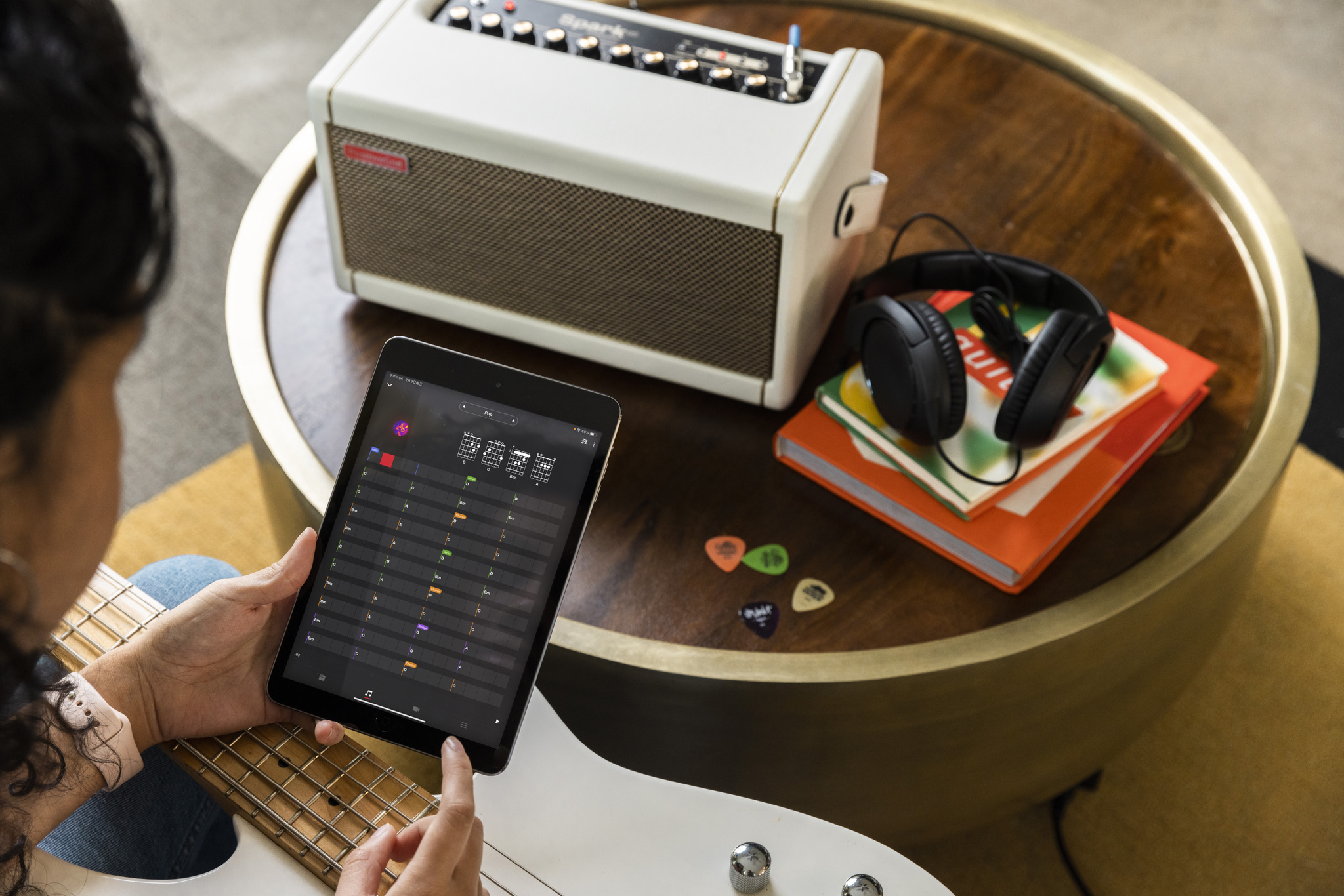 Positive Grid Spark Pearl Combo 40w 2x4 - Combo voor elektrische gitaar - Variation 2