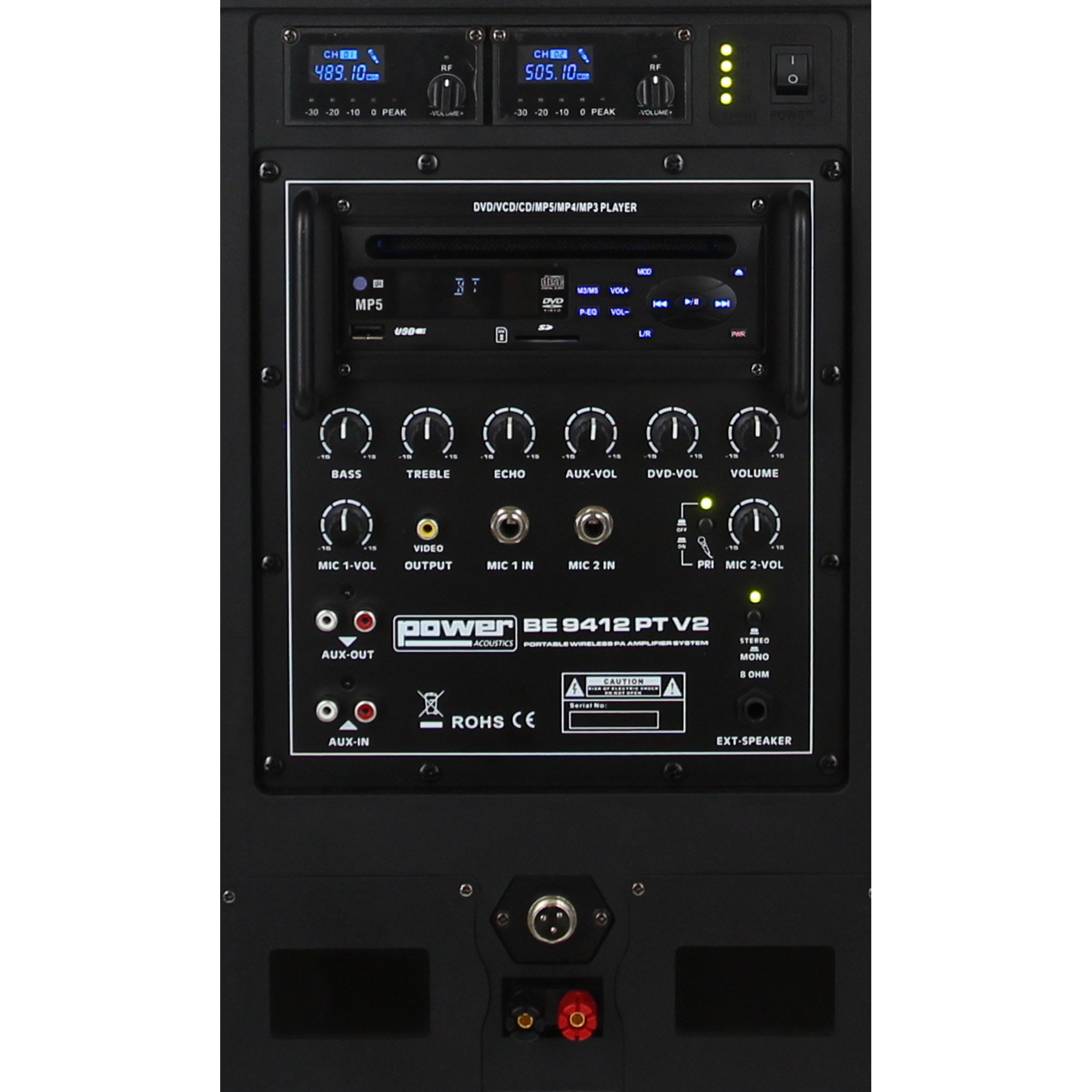 Power Acoustics Be 9412 Pt V2 - Mobiele PA- systeem - Variation 1