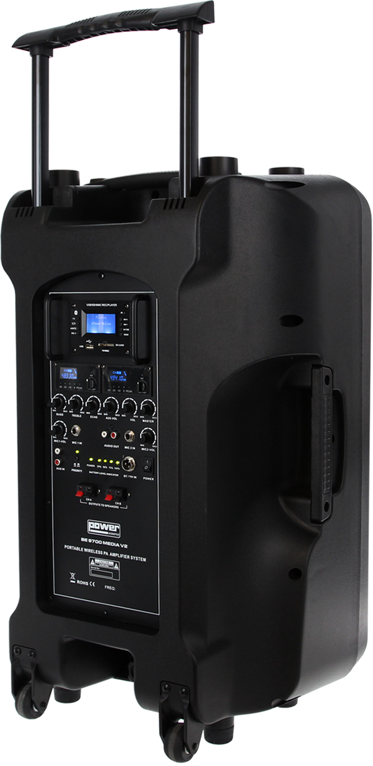 Power Acoustics Be 9700 Media V2 - Mobiele PA- systeem - Variation 2