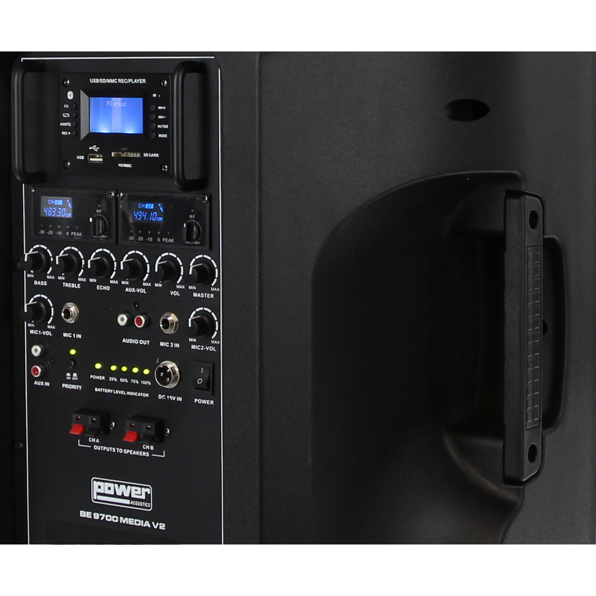 Power Acoustics Be 9700 Media V2 - Mobiele PA- systeem - Variation 6