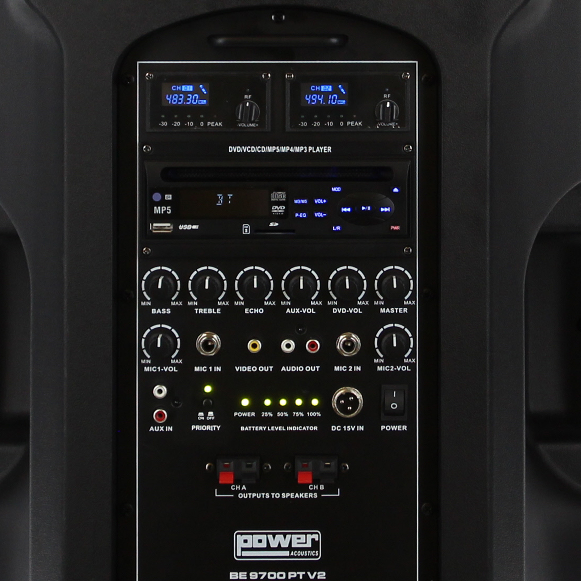 Power Acoustics Be 9700 Pt V2 - Mobiele PA- systeem - Variation 3