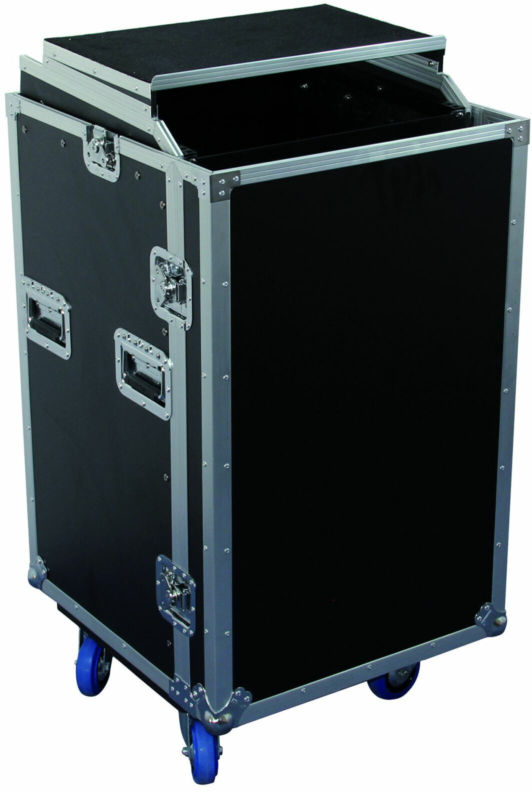 Power Acoustics Flight Case 16u + Plan InclinÉ + Plateau - Rack Flightcase - Main picture