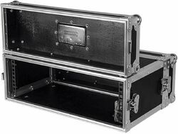 Rack flightcase Power acoustics FCE 4 MK2 SHORT Rack Court 19'' En Multiplis 4 Unités