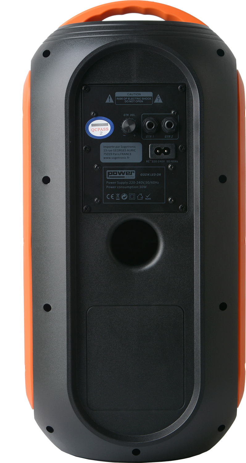 Power Acoustics Gozik Led Orange - Mobiele PA- systeem - Variation 3