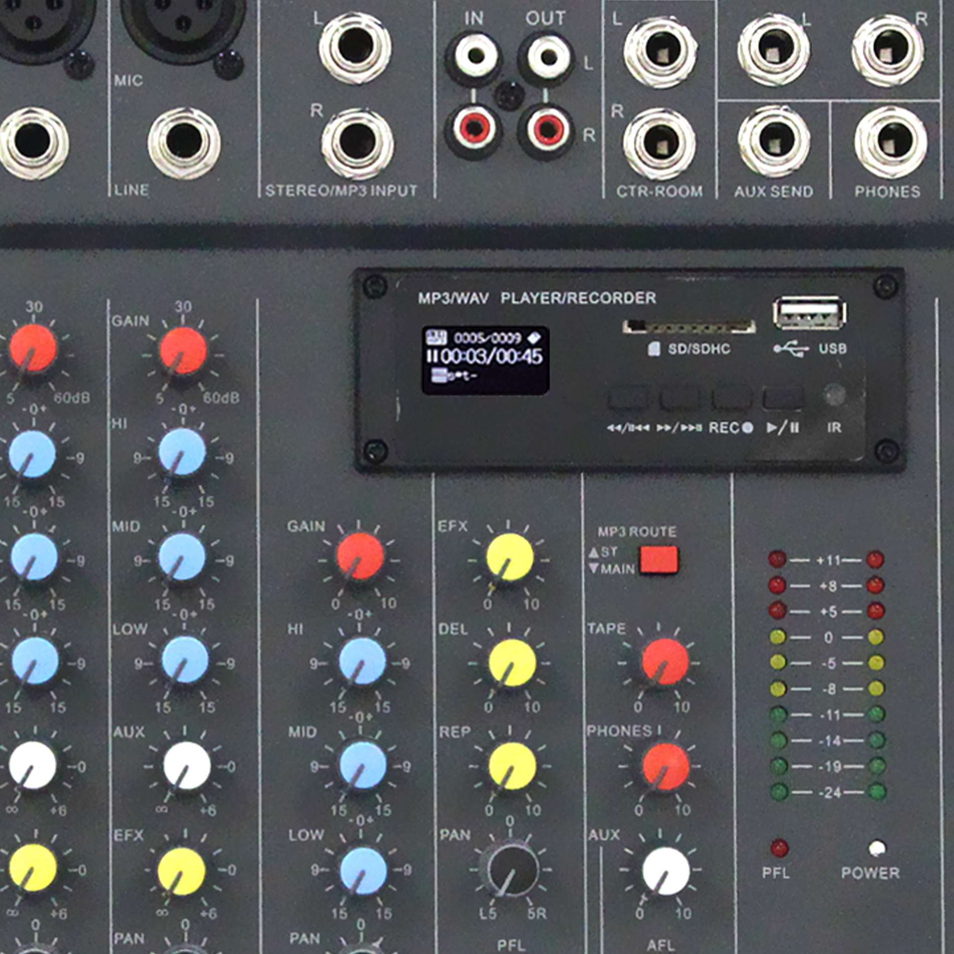 Power Acoustics Mx16 Usb V2 - Analoge Mengtafel - Variation 2