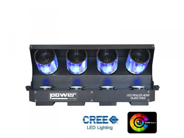 Straleneffect  Power lighting Led roller 40W QUAD CREE