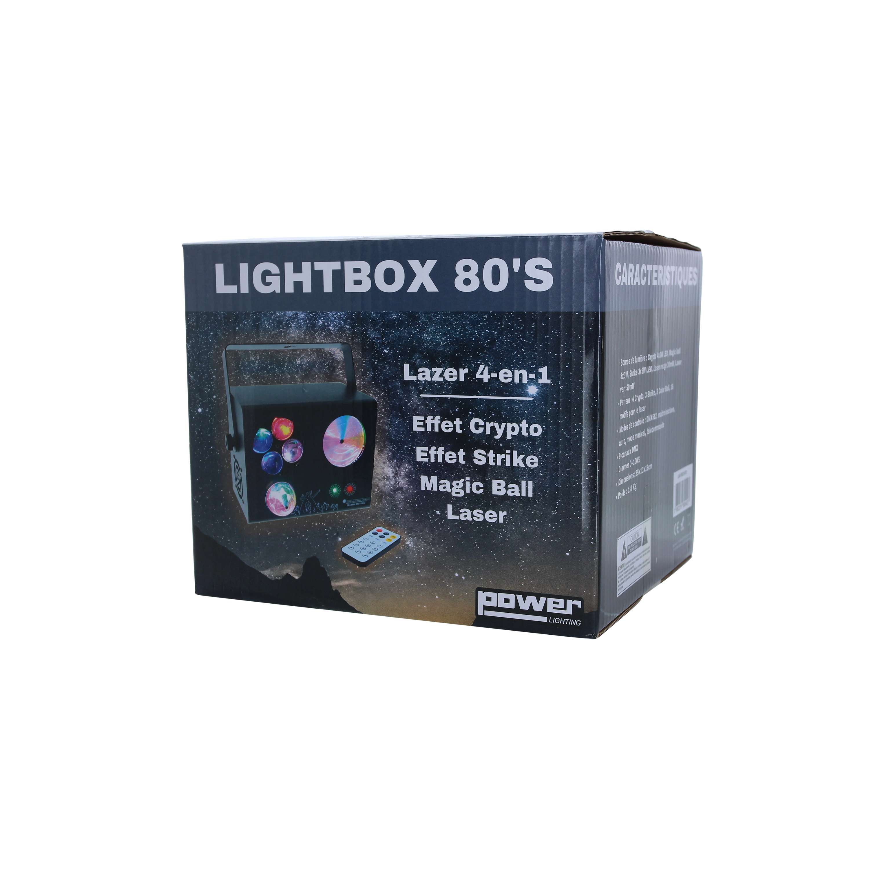 Power Lighting Lightbox 80s - Straleneffect - Variation 5