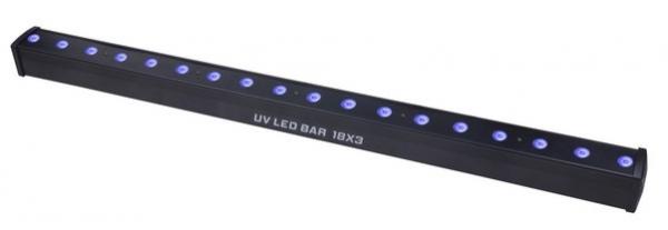 Led staaf  Power lighting UV Bar Led 18X3