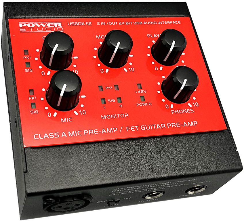 Power Studio Usbox 112 - USB audio-interface - Main picture