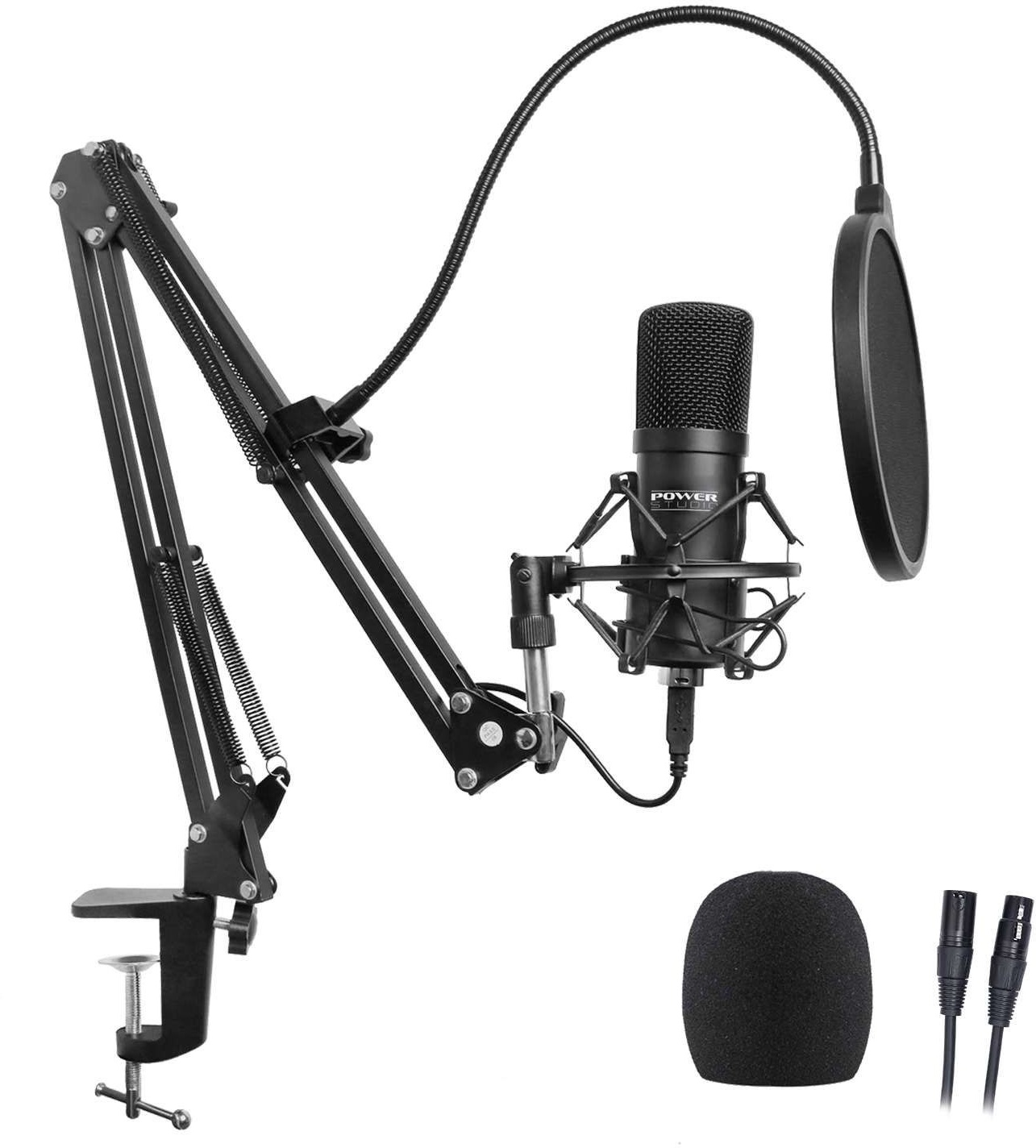 Power Studio Vibe B1 Bundle Xlr - Microfoon set met statief - Main picture