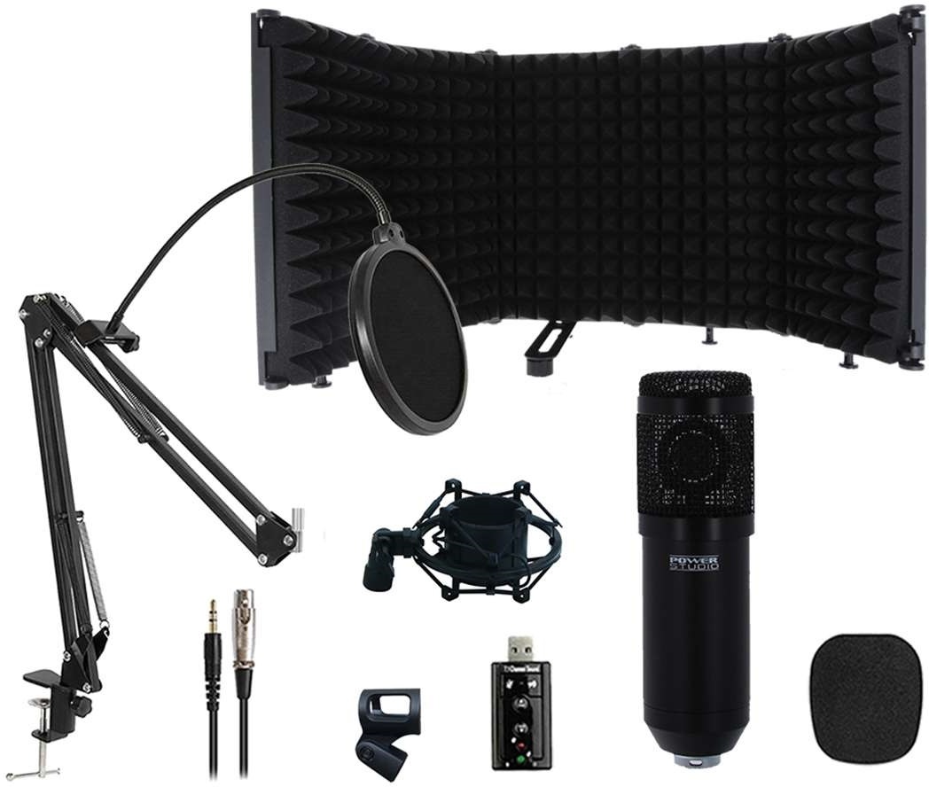 Power Studio Vibe D1 Xlr Rf - Microfoon set met statief - Main picture