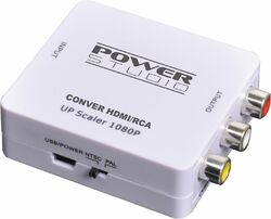 Stekkeradapter Power studio Conver HDMI RCA