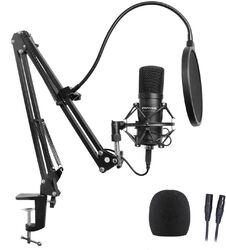 Microfoon set met statief Power studio Vibe B1 Bundle XLR