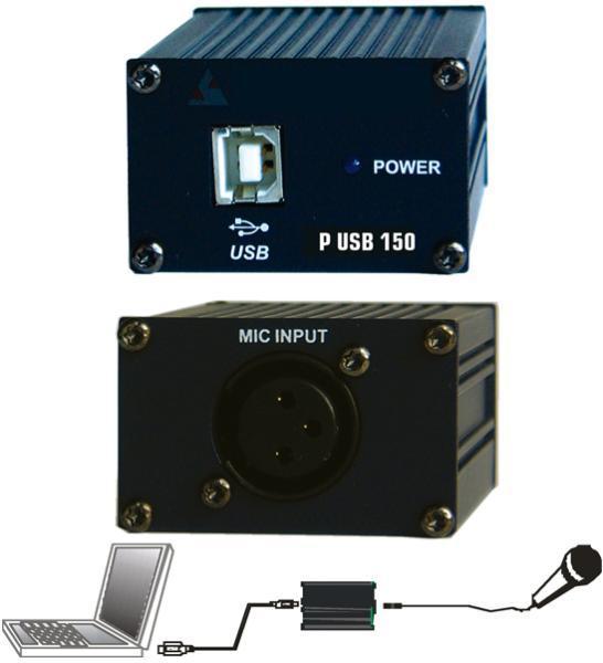Usb audio-interface Power P USB 150