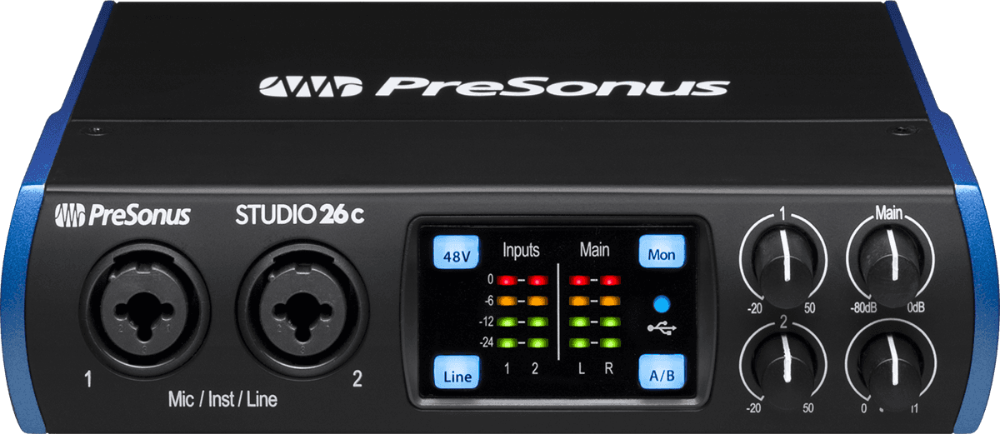 Presonus Studio 26 C - USB audio-interface - Main picture