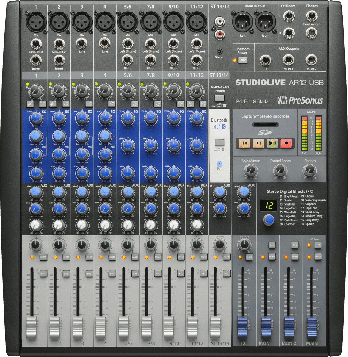 Presonus Studiolive Ar12 Usb - Analoge Mengtafel - Main picture