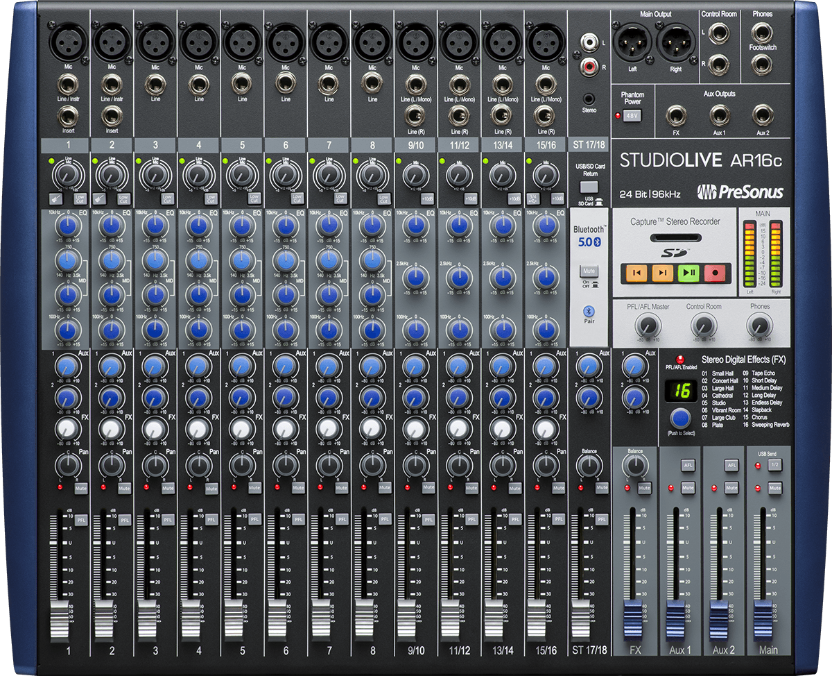 Presonus Studiolive Ar16c - Analoge Mengtafel - Main picture