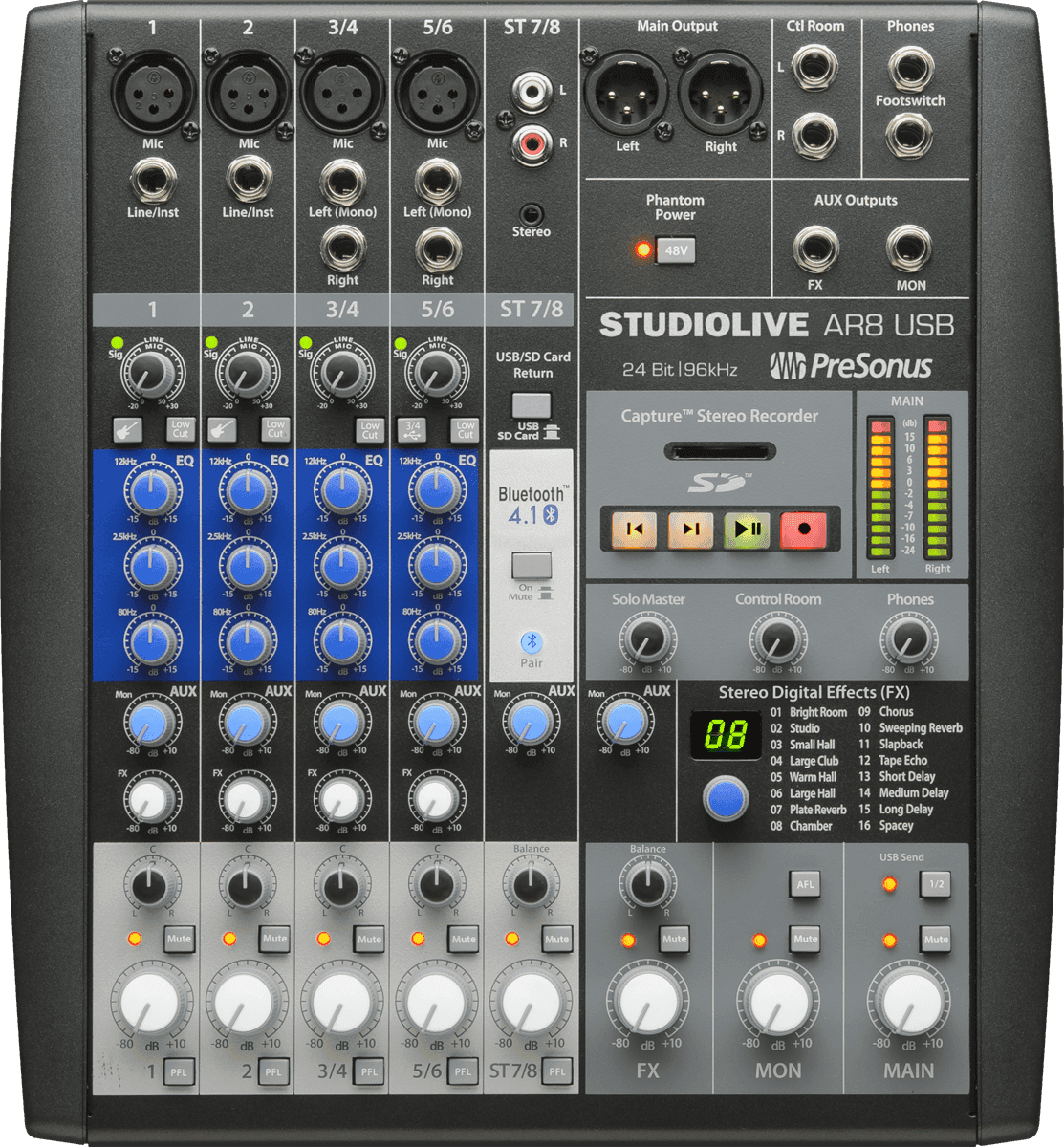 Presonus Studiolive Ar8 - Analoge Mengtafel - Main picture