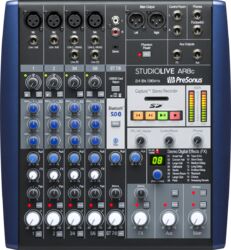 Analoge mengtafel Presonus StudioLive AR8c