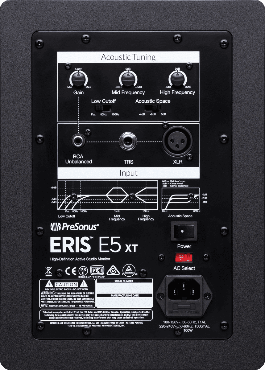 Presonus Eris E5 Xt - La PiÈce - Actieve studiomonitor - Variation 2