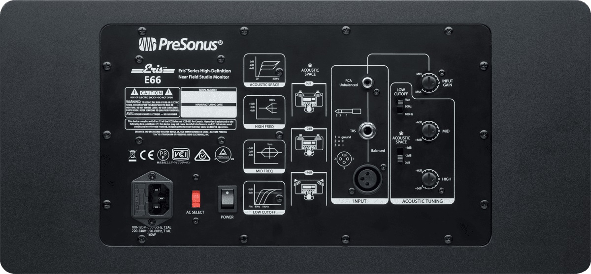 Presonus Eris E66 - La PiÈce - Actieve studiomonitor - Variation 1