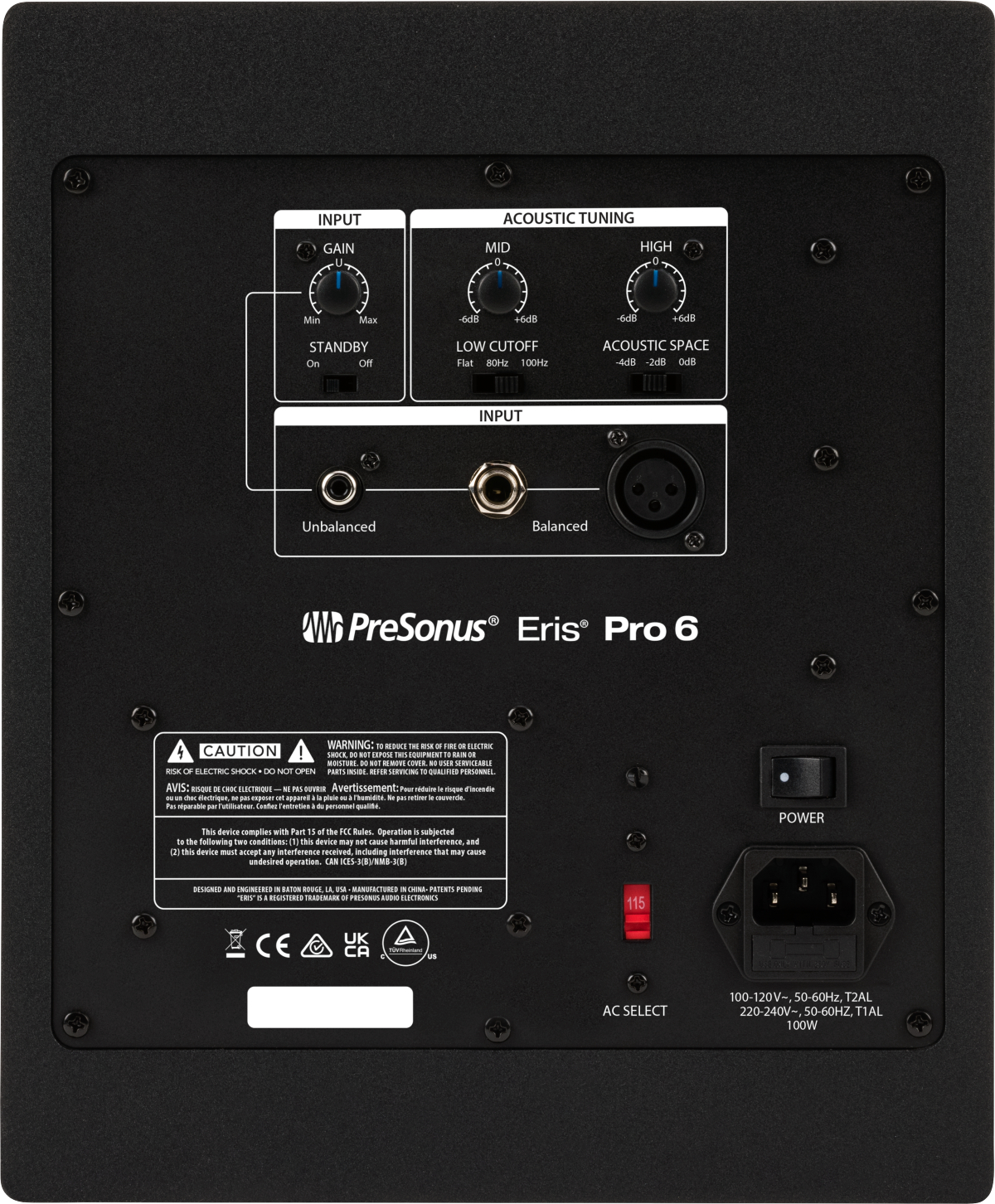 Presonus Eris Pro 6 - Actieve studiomonitor - Variation 1