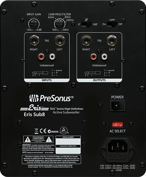 Presonus Eris Sub 8 - Subwoofer - Variation 2