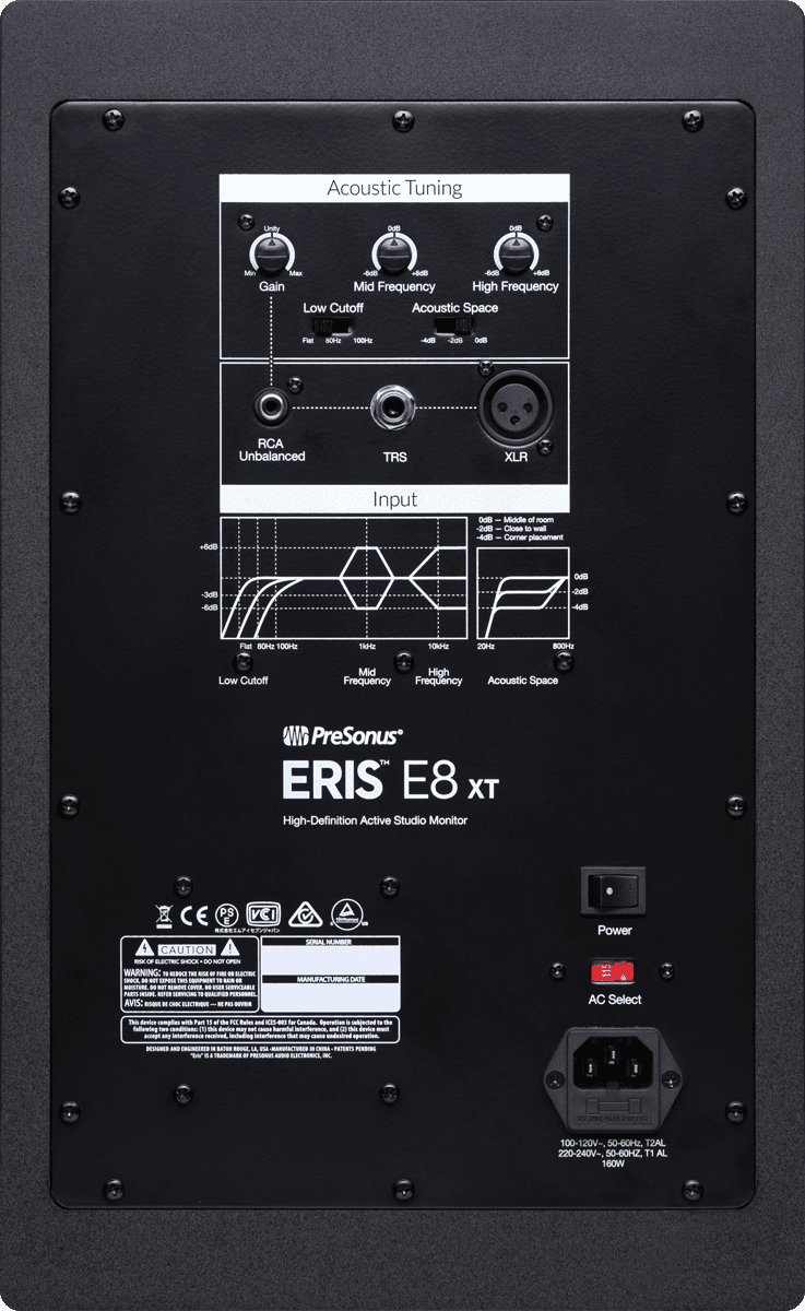 Presonus Eris E8 Xt - La PiÈce - Actieve studiomonitor - Variation 1