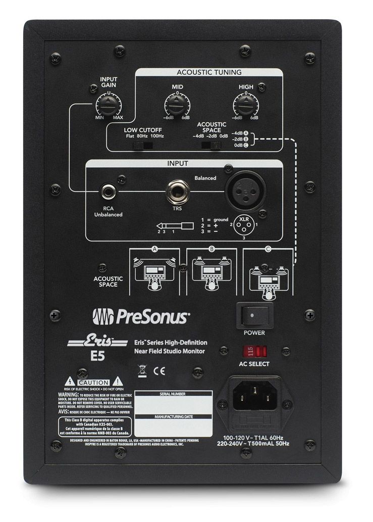 Presonus Eris E5 - La PiÈce - Actieve studiomonitor - Variation 1