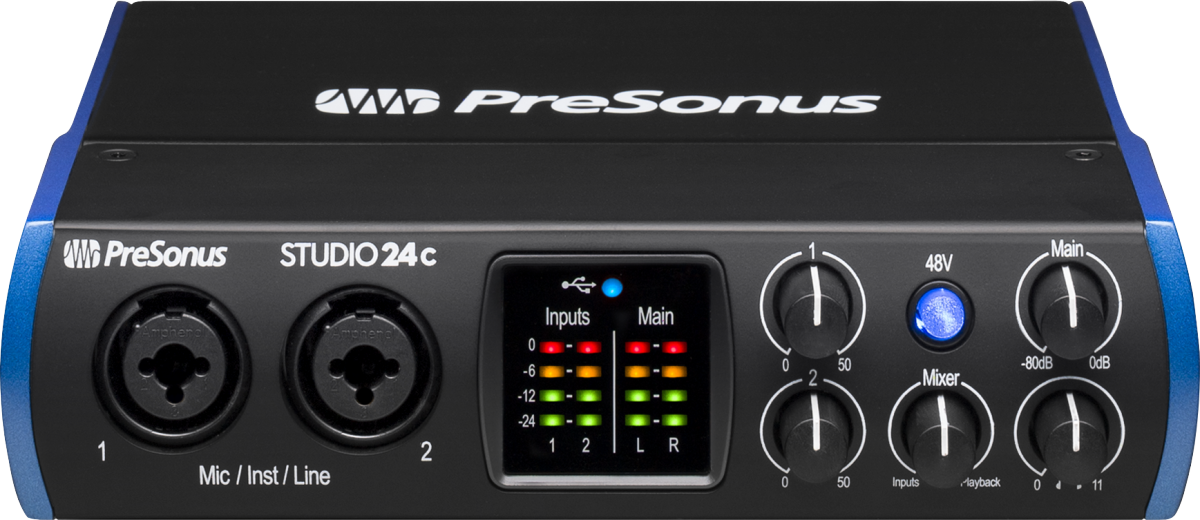 Presonus Studio 24 C - USB audio-interface - Variation 1