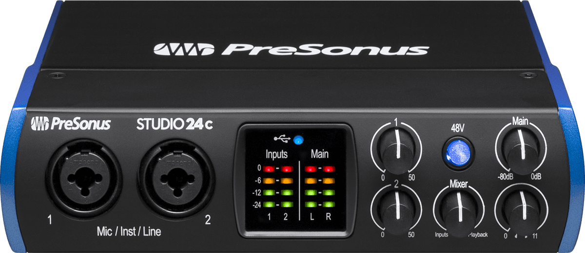 Presonus Studio 24 C - USB audio-interface - Variation 2