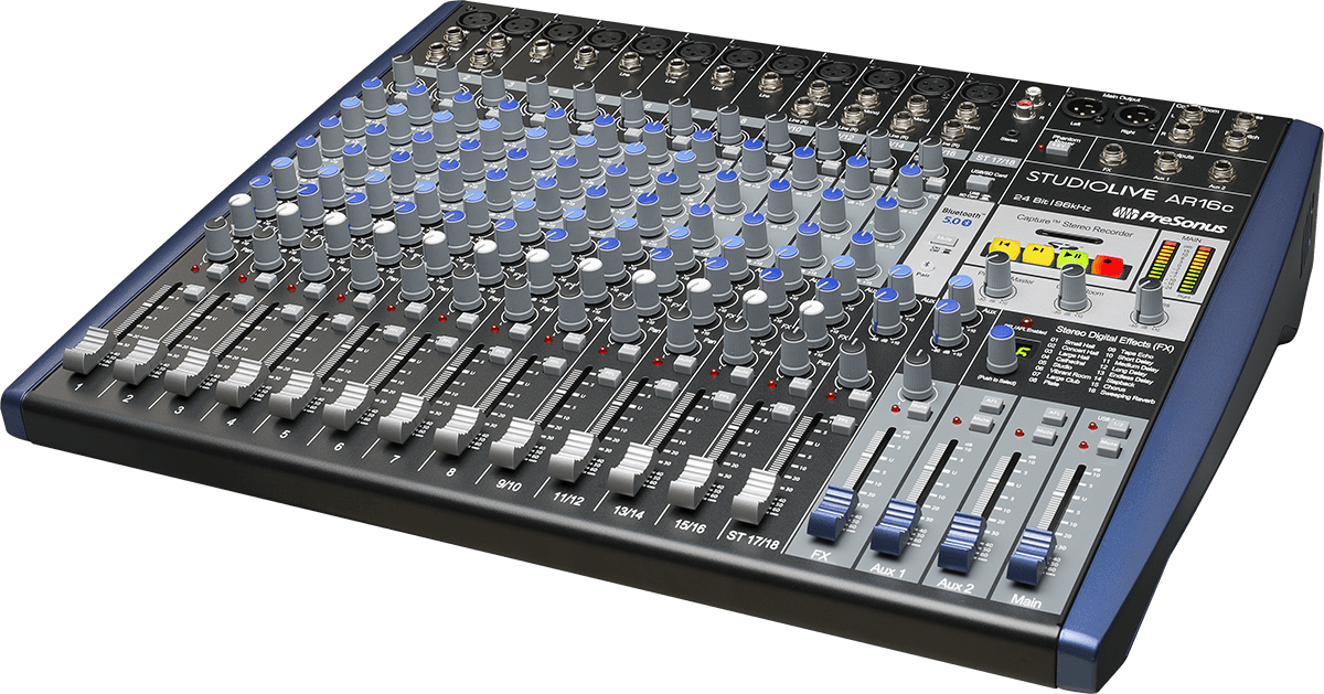 Presonus Studiolive Ar16c - Analoge Mengtafel - Variation 1