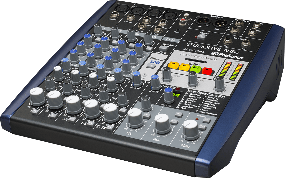 Presonus Studiolive Ar8c - Analoge Mengtafel - Variation 1