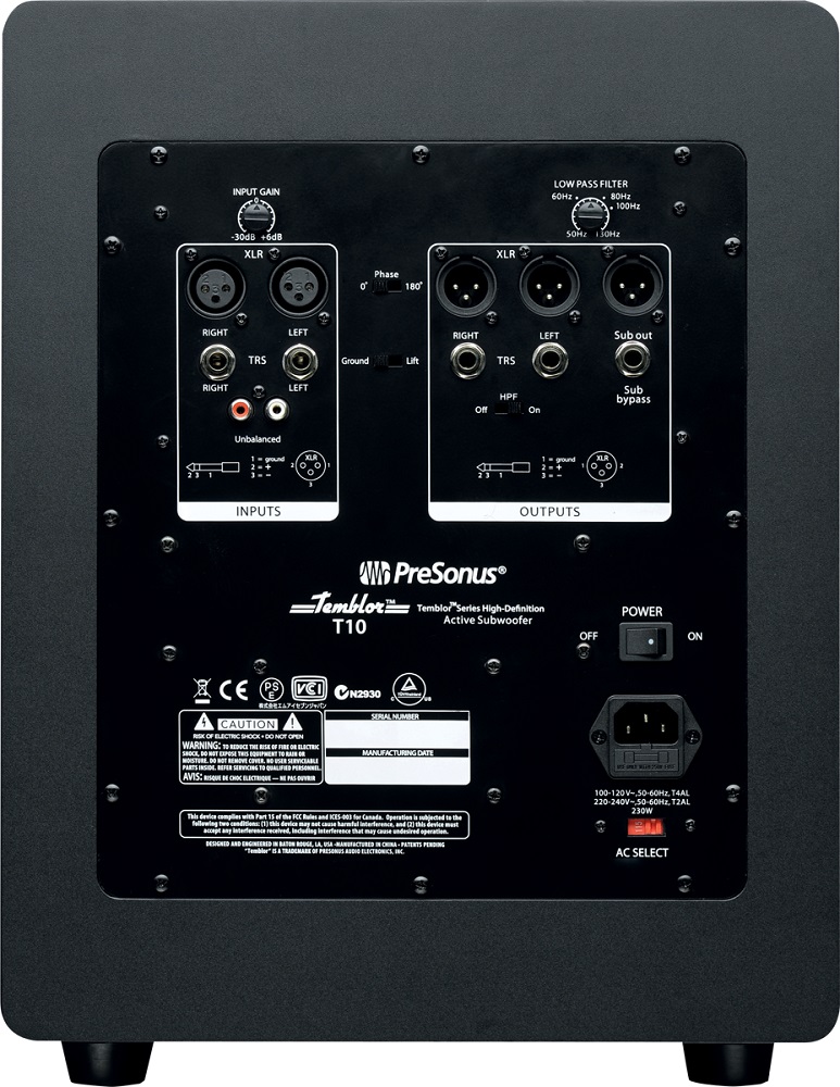 Presonus Temblort 10 - Subwoofer - Variation 1