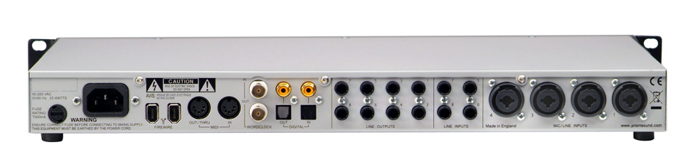 Prism Sound Orpheus - Firewire audio-interface - Variation 2