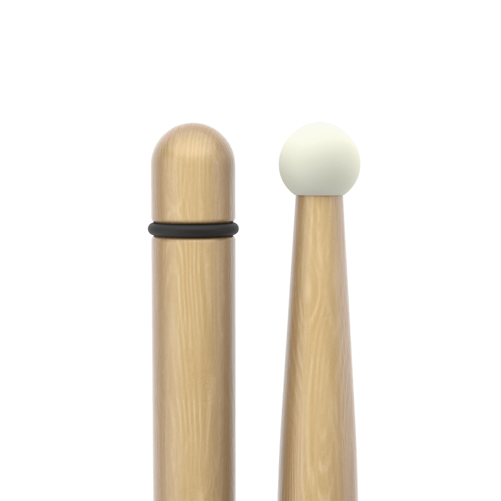 Pro Mark Baguettes De Fanfare Byos Signature « Scrapes », Olive En Nylon - Drumstokken - Variation 1