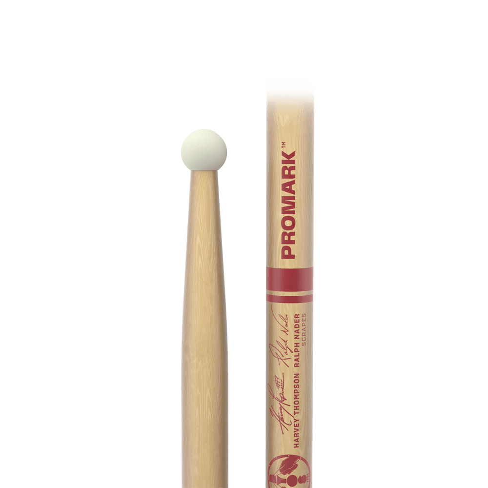 Pro Mark Baguettes De Fanfare Byos Signature « Scrapes », Olive En Nylon - Drumstokken - Variation 4