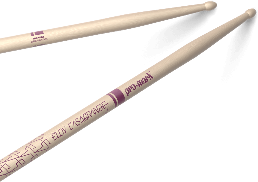 Pro Mark Txecw Eloy Casagrande Signature Raw Hickory Drumstick, Wood Tip - Drumstokken - Main picture
