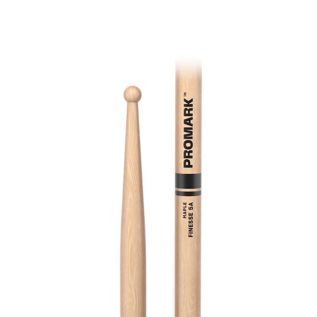 Pro Mark Finesse 5a Maple Drumstick, Small Round Wood Tip - Stok - Variation 4