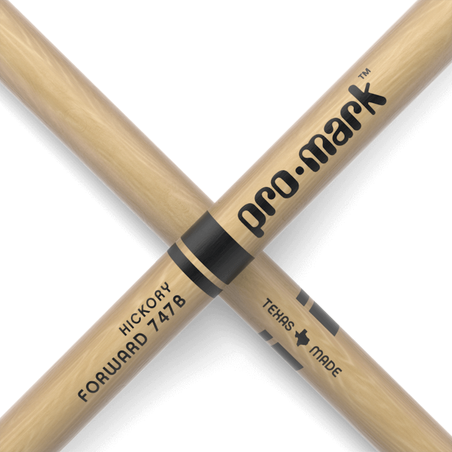 Pro Mark Hickory Olive Bois Super Rock 747b - Drumstokken - Variation 1