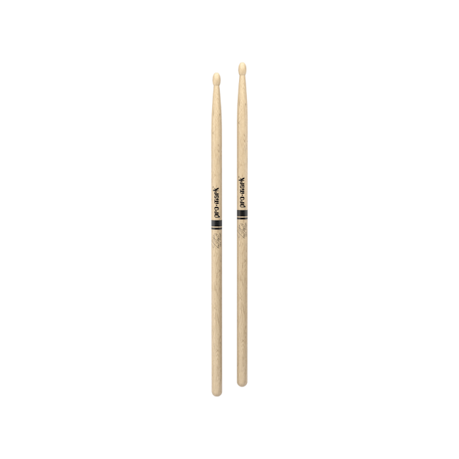 Pro Mark Neil Peart 747 Shira Kashi Oak Drumstick, Wood Tip - Stok - Variation 3