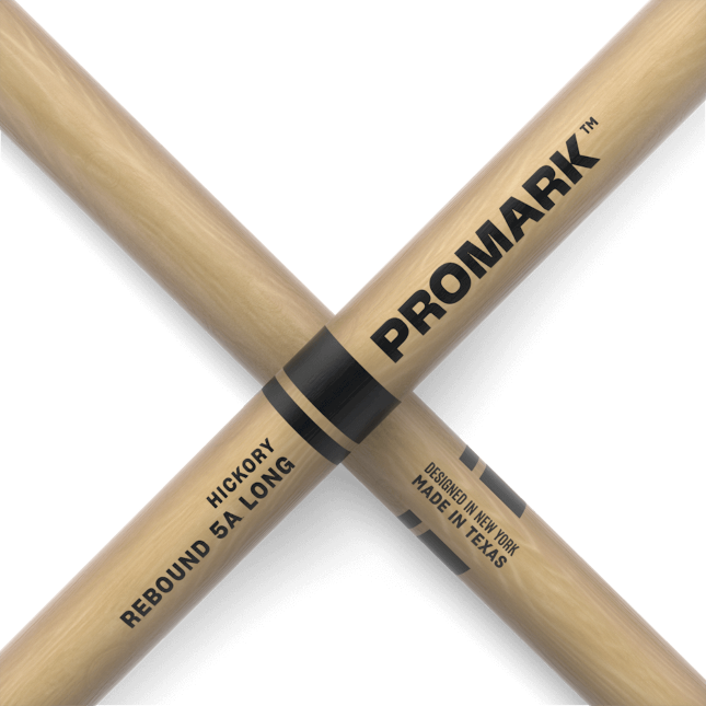 Pro Mark Rebound 5a Long Hickory Drumstick, Acorn Wood Tip - Stok - Variation 1