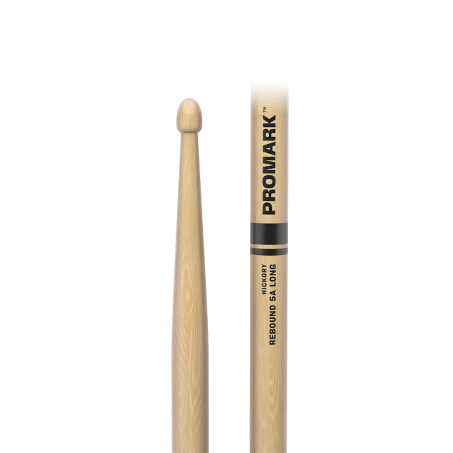 Pro Mark Rebound 5a Long Hickory Drumstick, Acorn Wood Tip - Stok - Variation 4