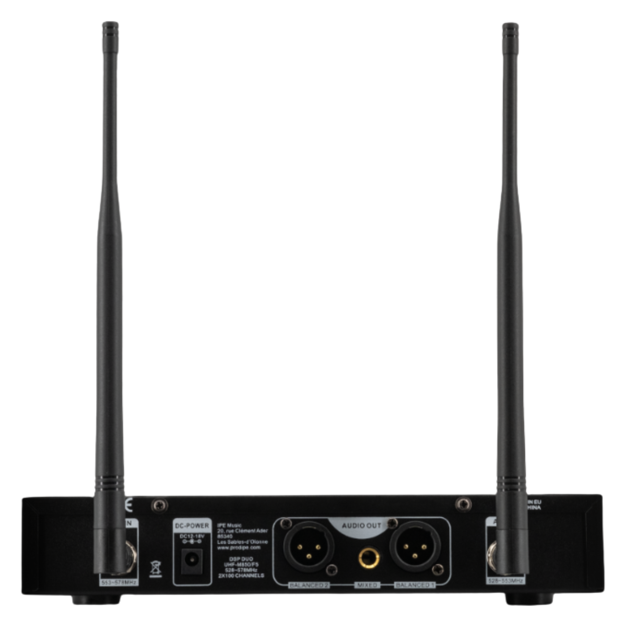 Prodipe Uhf M850 Dsp Duo Lanen - Draadloze handmicrofoon - Variation 3